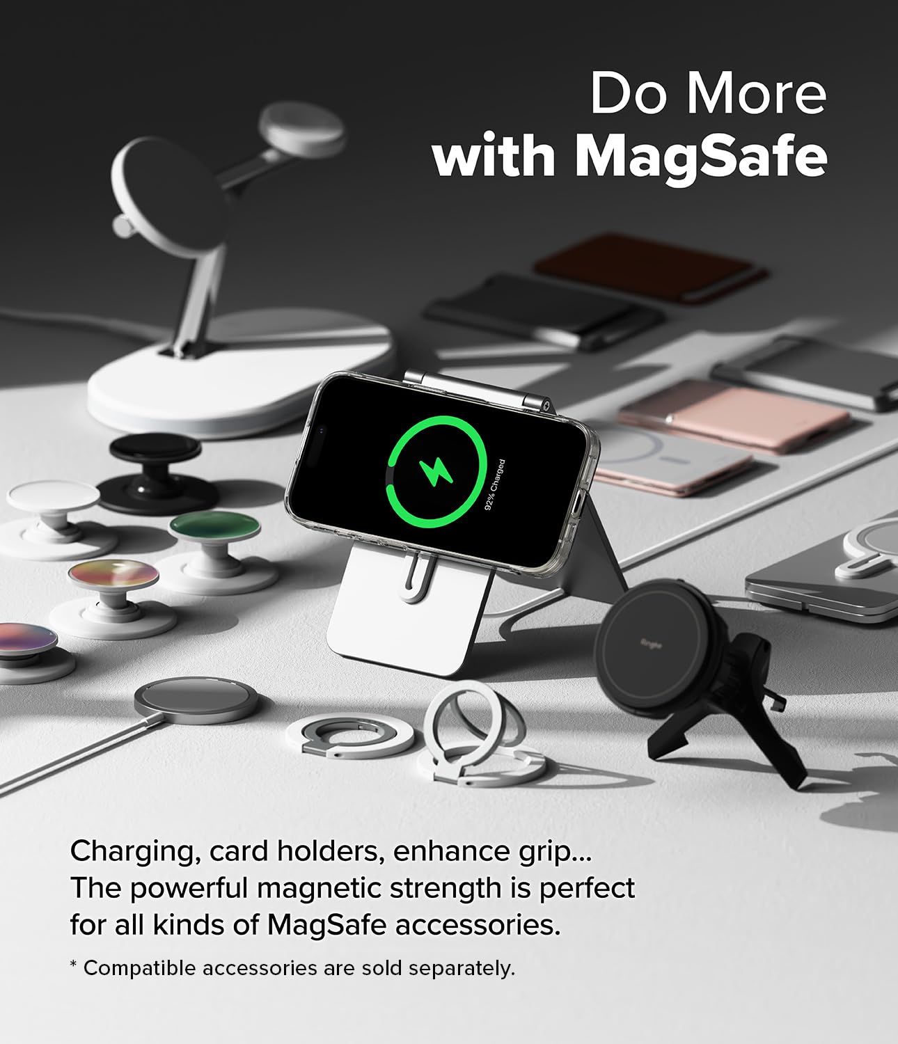 Ringke Fusion [Oil & Dirt Resistant] Compatible With Iphone 16 Pro Case And Compatible With Magsafe, Uv Coating For Scratch & Di
