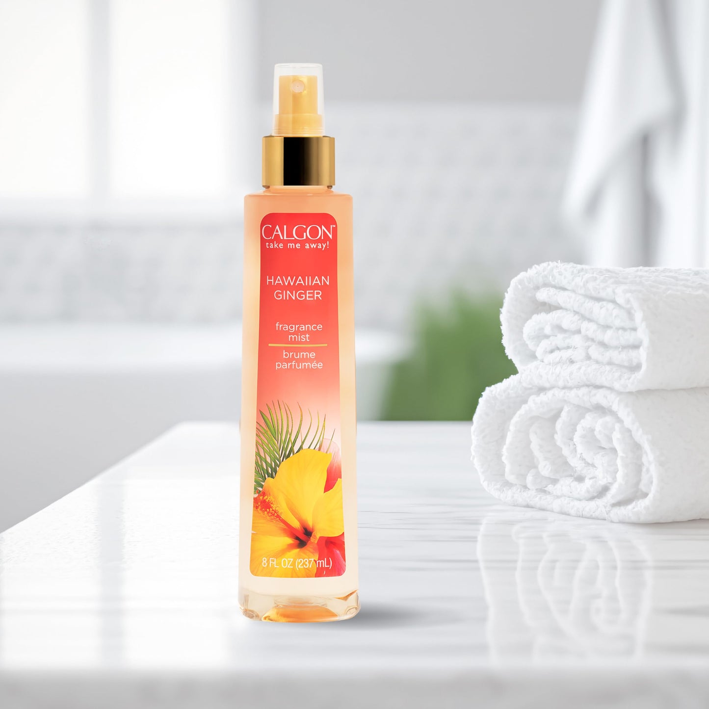 Calgon Fragrance Body Mist, Hawaiian Ginger, 8 fl oz