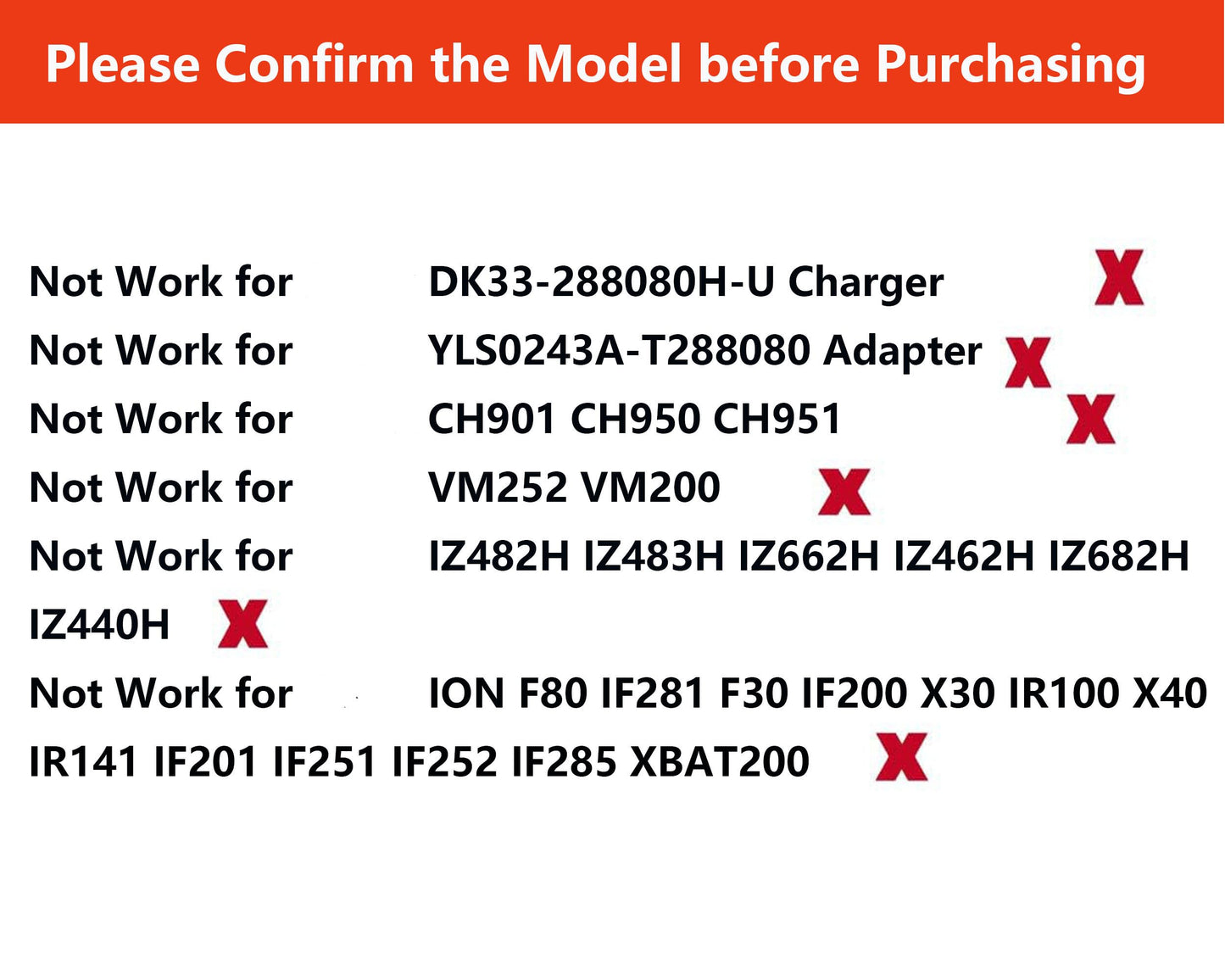 Fbalazar Power Adapter DK33-248080H-U Charger Compatible with Shark Rocket Pet Pro IX140 IX141 IZ162H IZ163H IZ362H IZ363HT IZ361H IZ140 IZ142 UZ145 WZ140 Handheld Vacuum Power Cord Supply