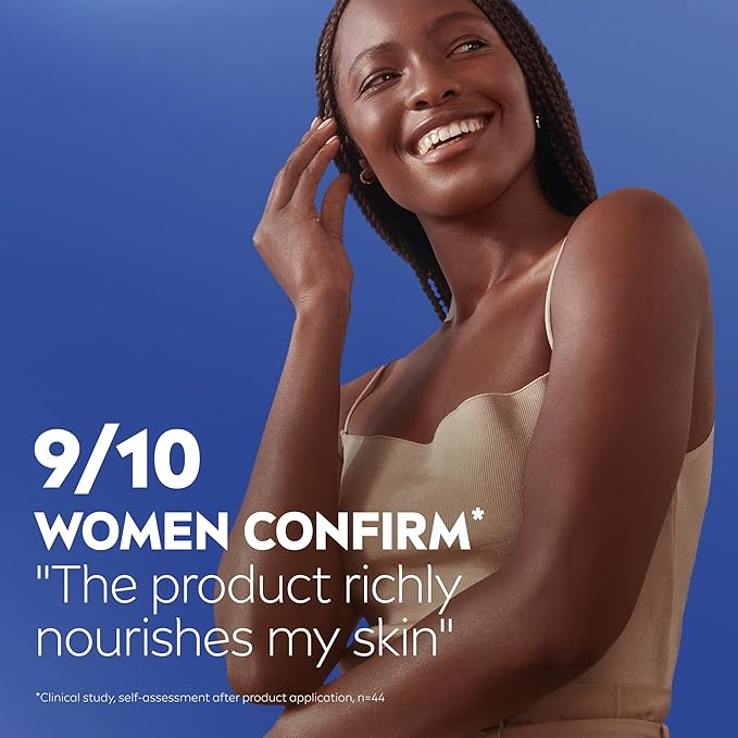 NIVEA Essentially Enriched Body Lotion for Very Dry Skin with Hyaluronic Acid, Almond Oil and Deep Nourishing Serum, 72-Hour Body Moisturizer, Holiday Gifts for Self Care, 16.9 Fl Oz Pump Bottle