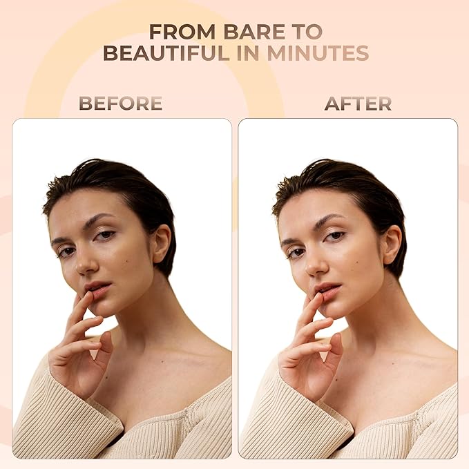 FLAWLESS COMPLEXION KIT (FAIR 2) Full Size Mineral Makeup Set Matte Foundation Bare Face Sheer Powder Cover