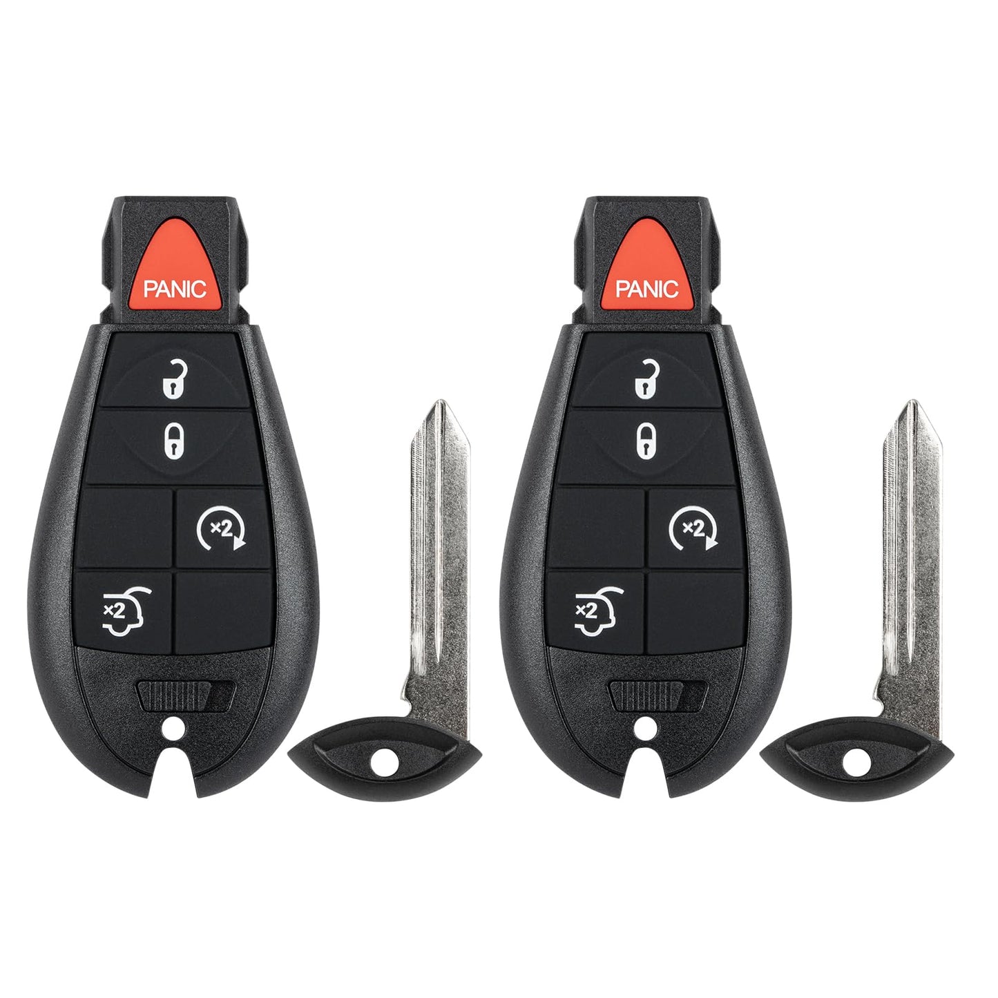 Vurkcy Key Fob Replacement For 2008-2013 Grand Cherokee/ 08-10 Commander Car Keyless Entry Remote Control, M3N5Wy783X Iyz-C01C,