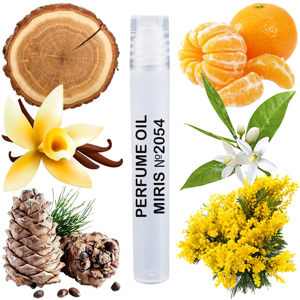 MIRIS No. 2054, Inspired by Vanille Noire, Long-Lasting Perfume Oil for Women Roll-On, Rollerball 0.34 Fl Oz / 10 ml