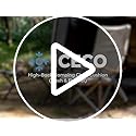ICECO Flannel Chair Cushion Camping Chair (only Cushion not Include Chair), Portable with Storage Bag