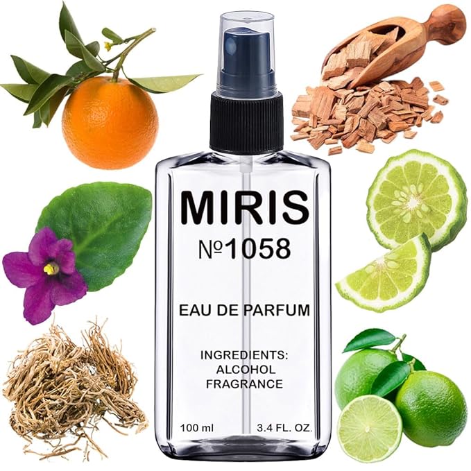 MIRIS No. 1058, Inspired by Boise Fruite, Long-Lasting Unisex Eau de Parfum for Women & Men, Spray 3.4 Fl Oz / 100 ml
