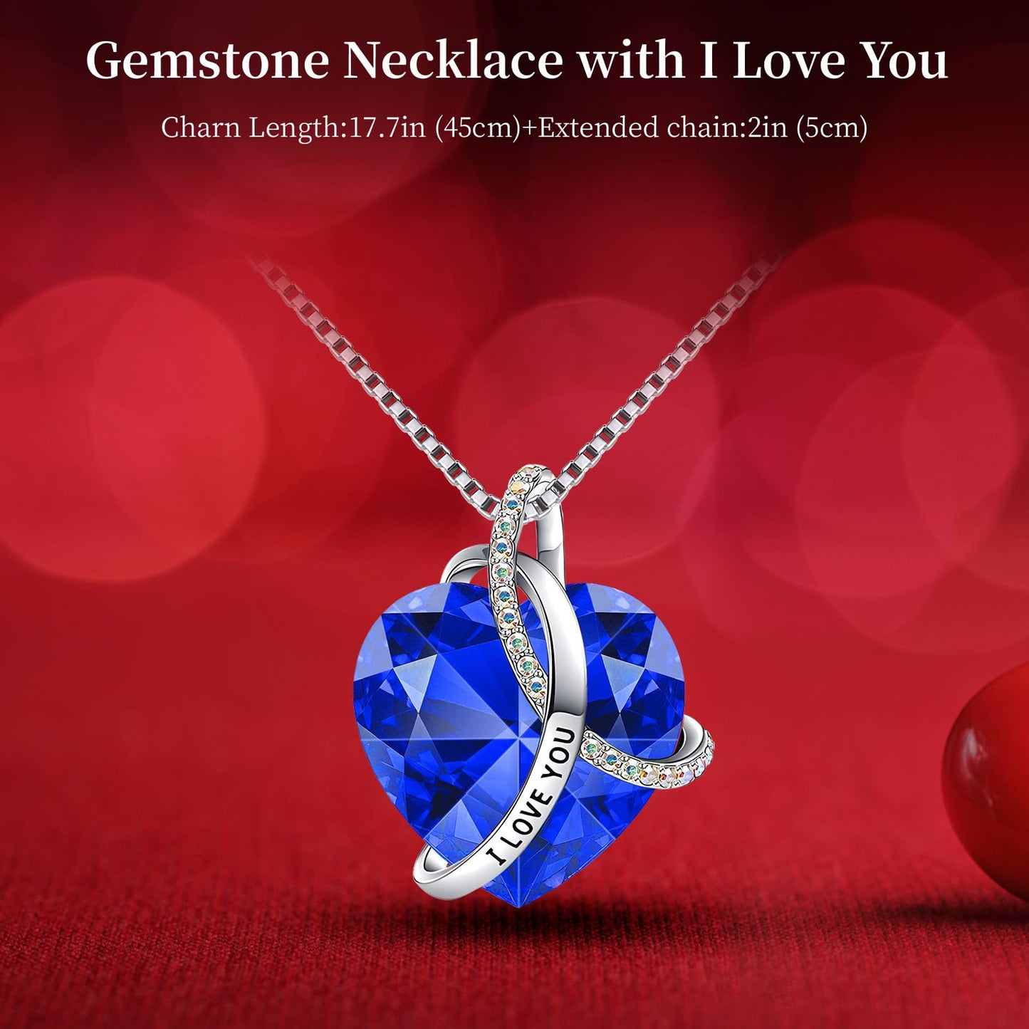 Preserved Real Blue Rose with l Love You Forever Flowers Rose Birthday Gifts for Women Her Mom Wife Girlfriend Grandma on Valentines Mothers Day Christmas Anniversary Romantic-Blue