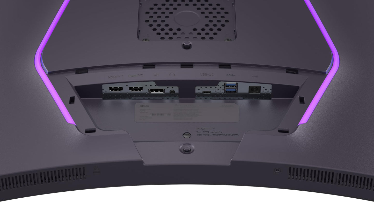 LG 52G930B-B 52-inch Ultragear evo G9 5K2K (5120x2160) Curved Gaming Computer, 240Hz, 1ms, AMD FreeSync Premium, VESA DisplayHDR 600, DP 2.1, HDMI 2.1, USB-C 90W PD, Tilt/Height/Swivel Stand, Black