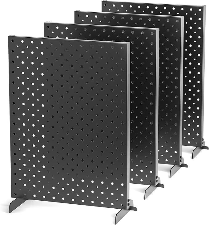Ultrawall Pegboard Display Stand, Metal Tabletop Pegboard Display, Accessories Rack Organizer for Jewelry, Retail Stores, ...