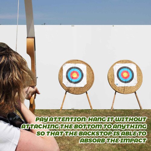 Sratte 5x5 ft Archery Backstop Netting Arrow Catcher Archery Target Backstop for Bow Training