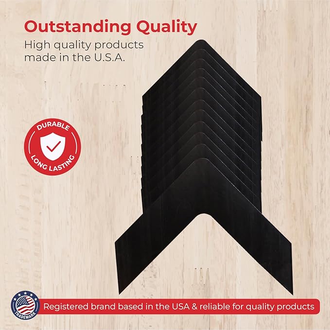 iPrimio NeverCurl Best V Shape Design Rug Corner Gripper to Instantly Stop Rug Corner Curling - Safe for Wood Floors - for Indoor & Outdoor Rugs - Carpet/Rug Tape - Not an Anti-Slip Pad