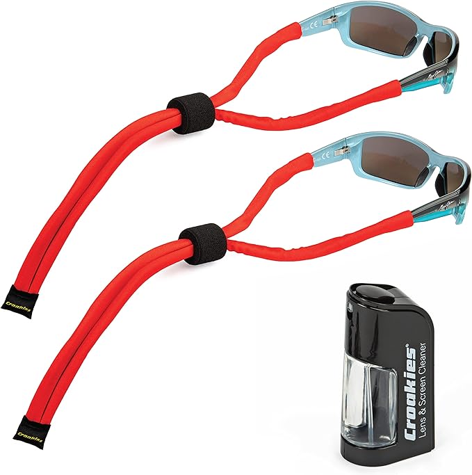 Croakies Lycra Suiters Floating Eyewear Retainer (Two-Pack)