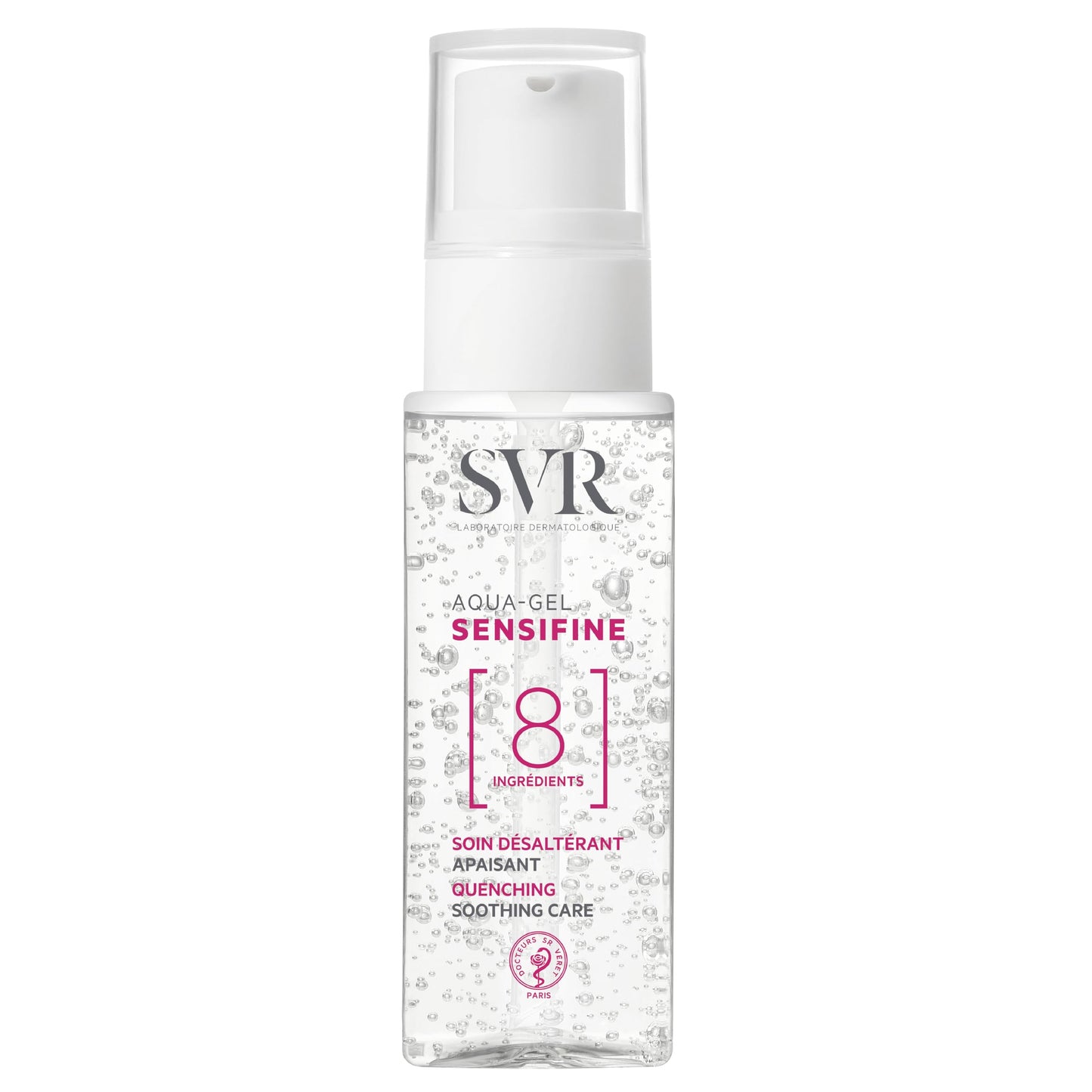 SVR Sensifine Aqua Gel Face Moisturizer with Glycerin, Aloe Vera & Panthenol. Instantly Soothe & Intensely Moisturize Normal to