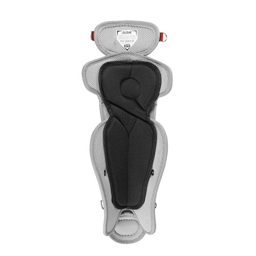 All-Star Top Star Series Leg Guards - Scarlet Red, 12.5", Ages 7-9 - Baseball Accessories, Baseball Equipment Kit