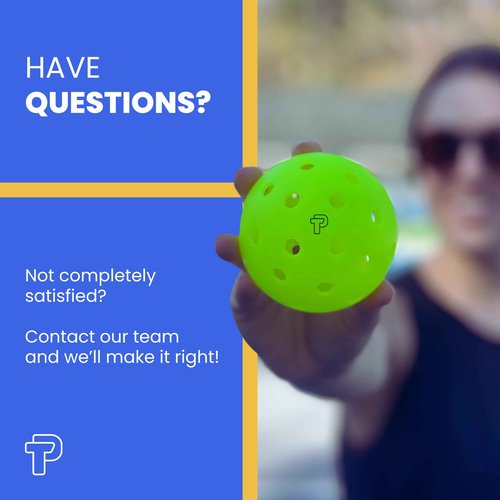 TRUPICKLEBALL Tru-40 Outdoor Pickleballs - USAPA Approved Pickleball Balls for Recreational and Tournament Play - Available in 3, 12, 50, and 100 Packs (50)