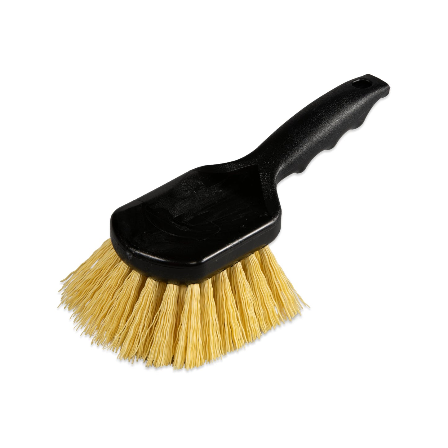 SPARTA 3650500 Plastic Scrub Brush, Cleaning Brush, Utility Brush With Polypropylene Bristles For Cleaning, 8 Inches, Black