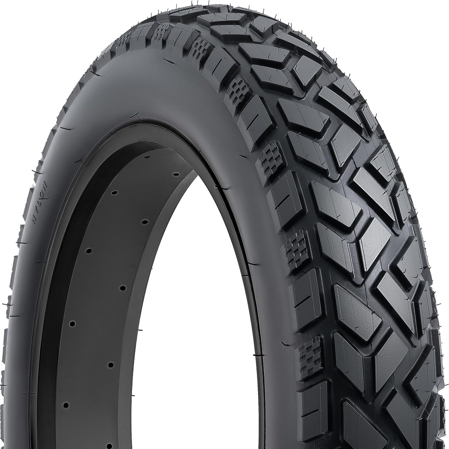 Heavy Duty 20x4 Fat E-Bike Tires, High-Performance 20x4.0/102-406 and Bike Tubes Compatible with 20 x 4 Electric Bike, MTB, Mountain, All-Terrain Directional Tread Bicycle Tires and Tubes-2 Pcs