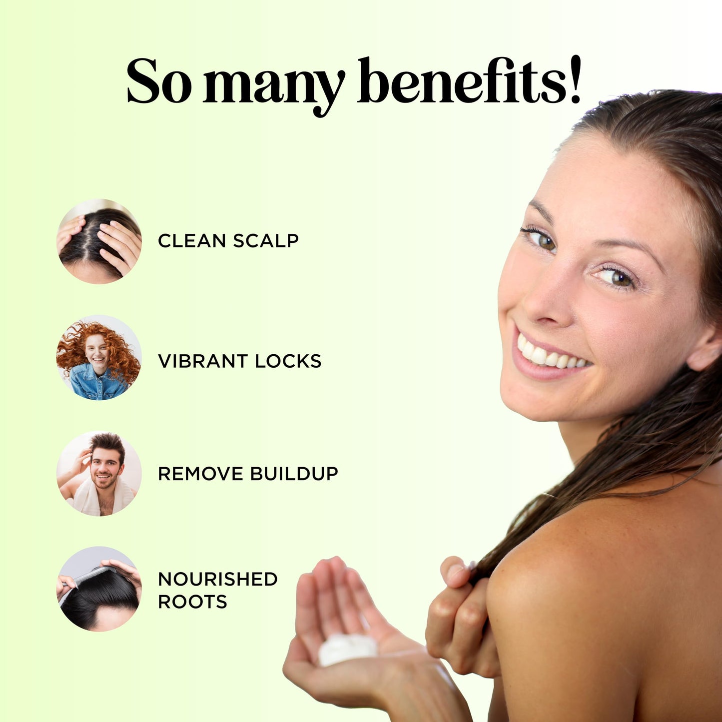 Oily Hair Shampoo for Greasy Hair - Clarifying Shampoo for Oily Hair and Dry Scalp Cleanser for Build Up - Deep Cleansing Shampo