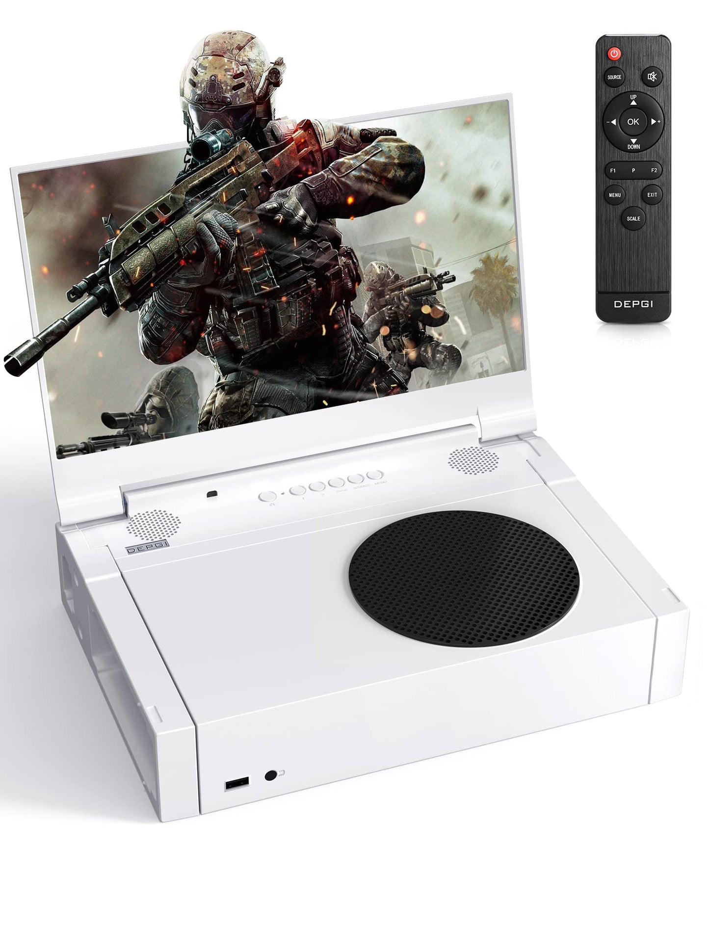 Depgi 14 Portable Monitor For Xbox Series S (Not Included), 60Hz 1080P Hd Ips Portable Gaming Monitor With Remote Control,Portab