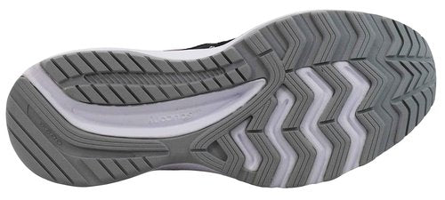 Saucony Women's Cohesion 14 Road Running Shoe, Black/Pink/Yellow, 10