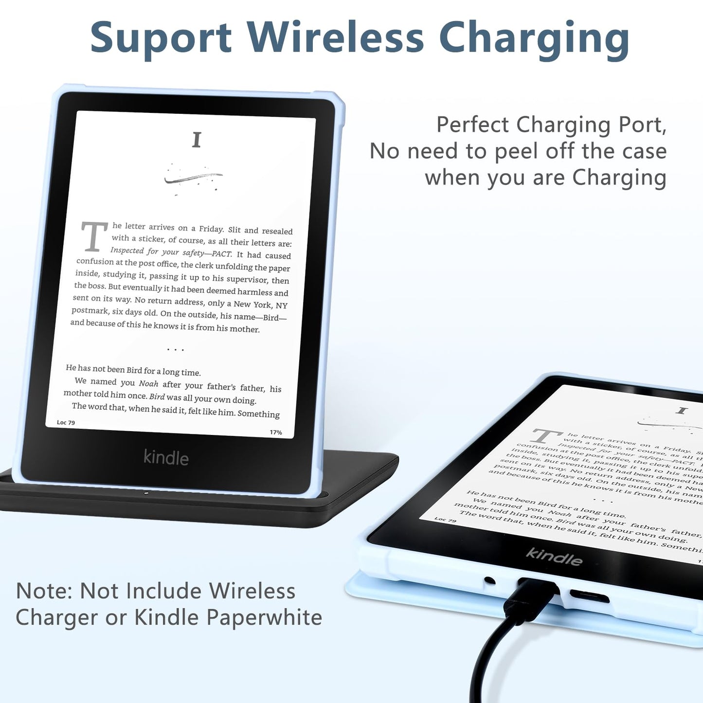 Fuwang Case For Kindle Paperwhite 12Th Generation And Kindle Colorsoft Signature Edition 7 Inch 2024 - Ultra Lightweight Pu Leat