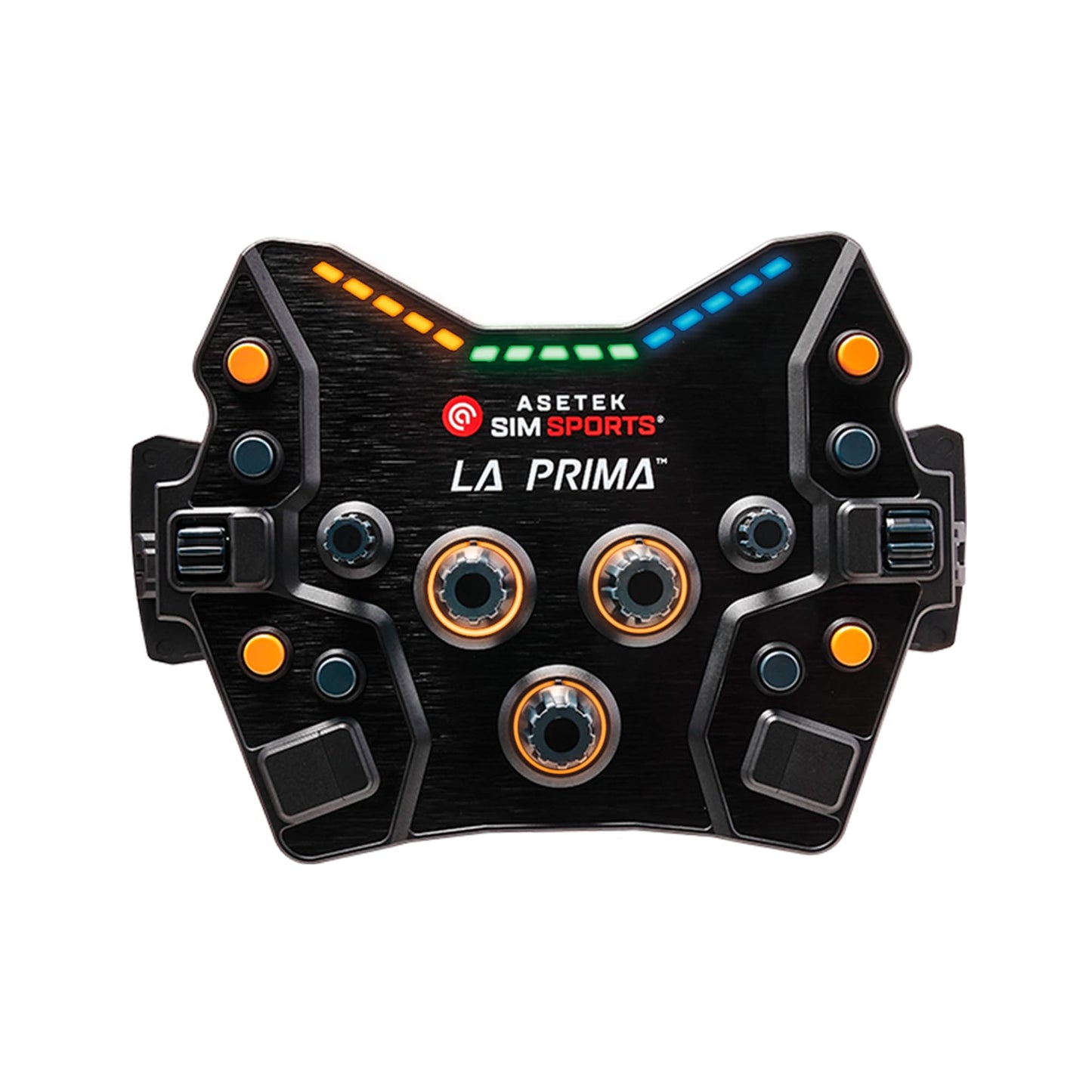 ASETEK La Prima GT Button Box | Sim Racing Control Panel for Gaming Steering Wheel | Steering Wheel PC Accessory for Ultimate Racing Experience | High Precision & Customizable Controls