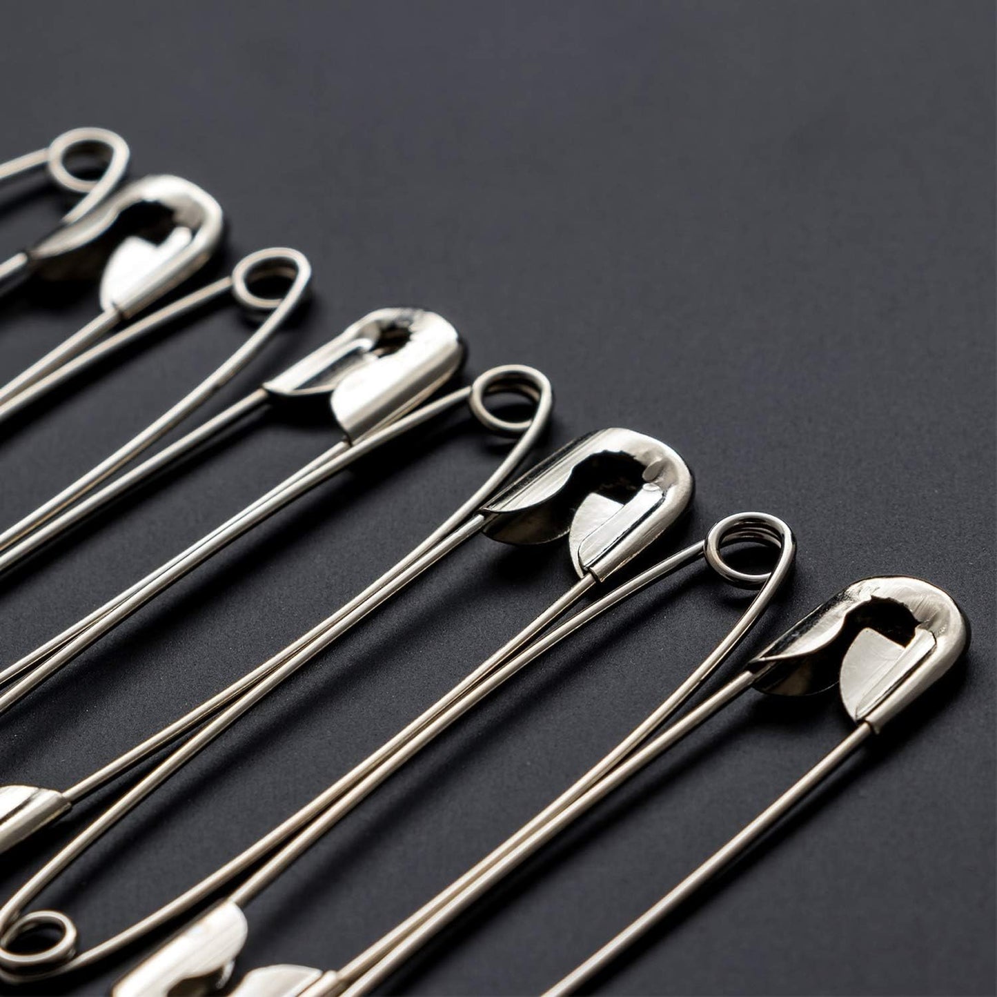 ZIPCCI 1000 Pcs 1.1 inch Nickel Plated Mini Safety Pins