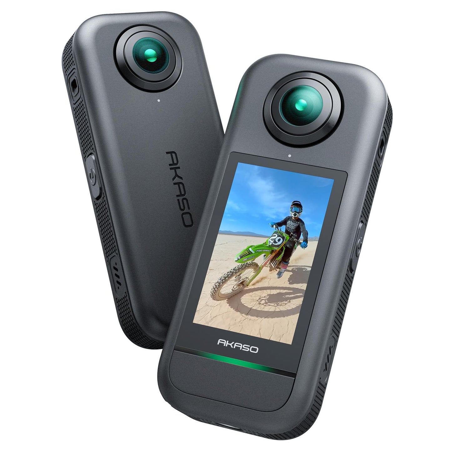 Akaso 360 Weatherproof 360 Action Camera - 5.7K 360 Video With 1/2 48Mp Sensors, 72Mp 360 Photo, 360-Supersmooth, 2.29 Touchscre