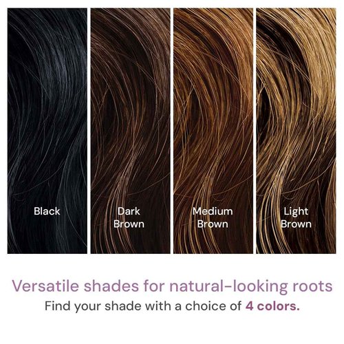 Style Edit Root Touch Up Stick for Gray Hair Coverage and Dark Brown, Temporary Hair Color, Premium Shading Sponge Pen, Hair Makeup Cover Up, 0.11 oz 2 Pack