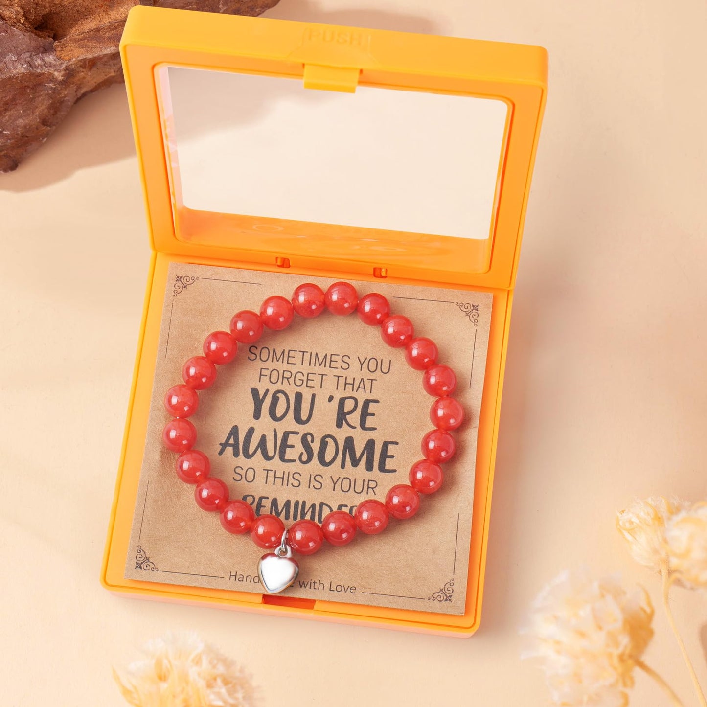 Orange Fall Gifts for Women, Birthday Gifts for Women, Care Package for Women, Self Care Get Well Gifts, Mothers Day Halloween Christmas Gifts for Mom Her Best Friend Sister Wife Grandma