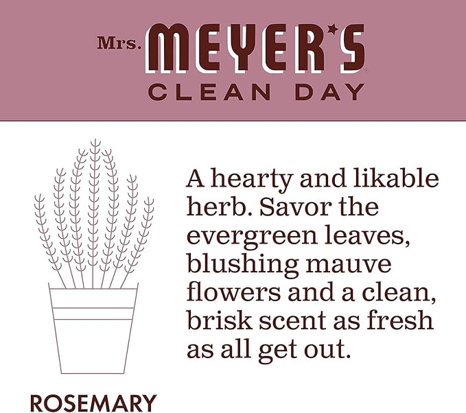 Mrs. MEYER'S Clean Day Rosemary Liquid Hand Soap 12.5 Oz. (Pack of 1)