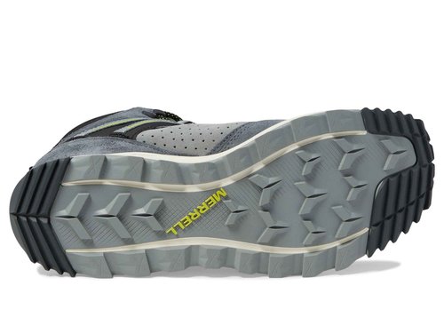 Merrell Men's Wildwood Mid Leather Waterproof, Granite, 8.5