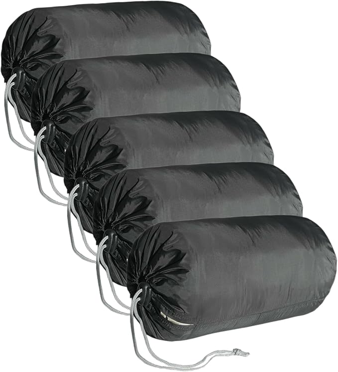 CHERRY CHICK Ultralight Nylon Drawstring Bag Travel Storage Bag 5 Pcs