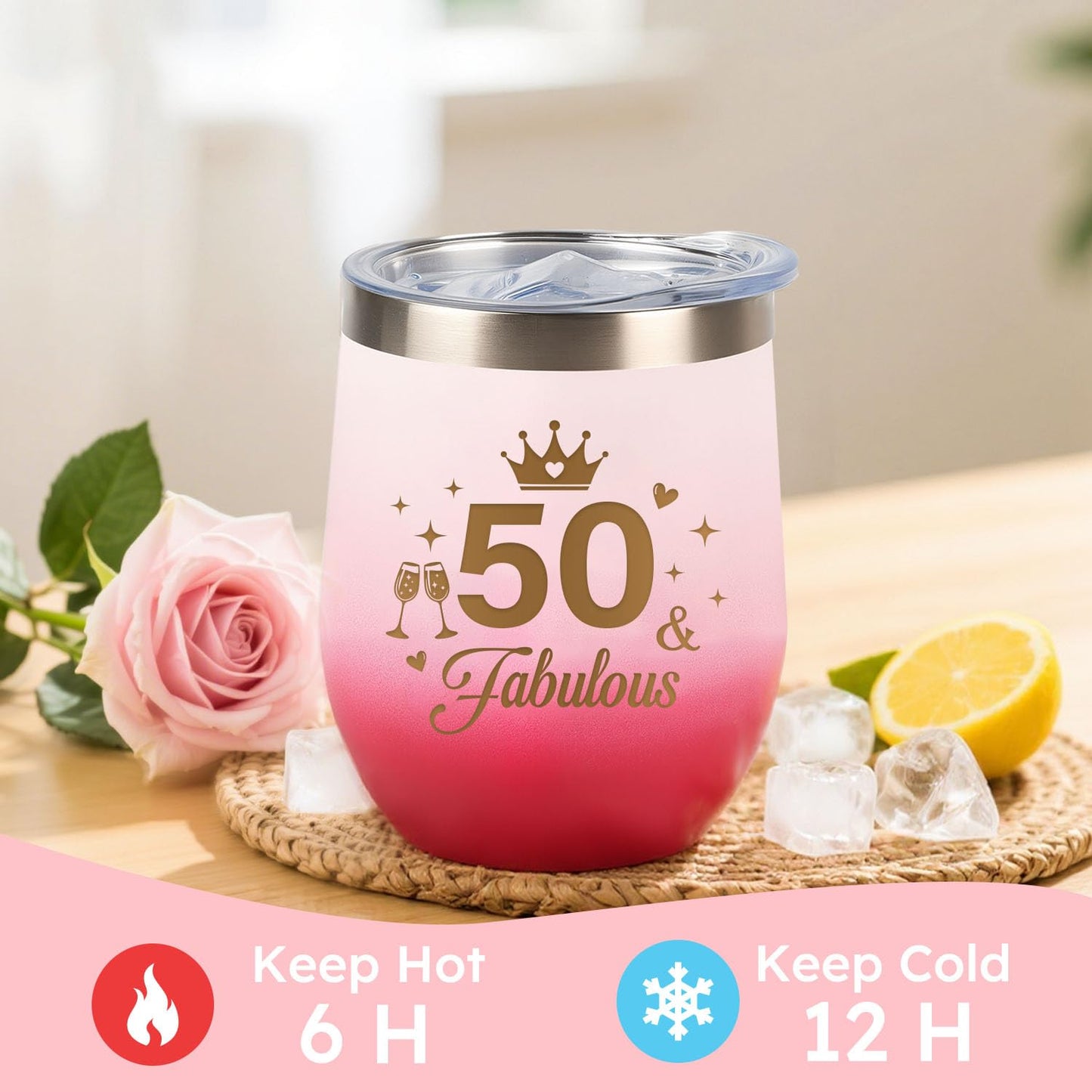 50th Birthday Gifts for Her, 50th Birthday Gifts for Women Self Care Relaxing Spa Basket Fabulous 50 Year Old Birthday Gift for Her 50 Year Old Gift Presents Ideas for Mom Wife Sister Friend Coworker