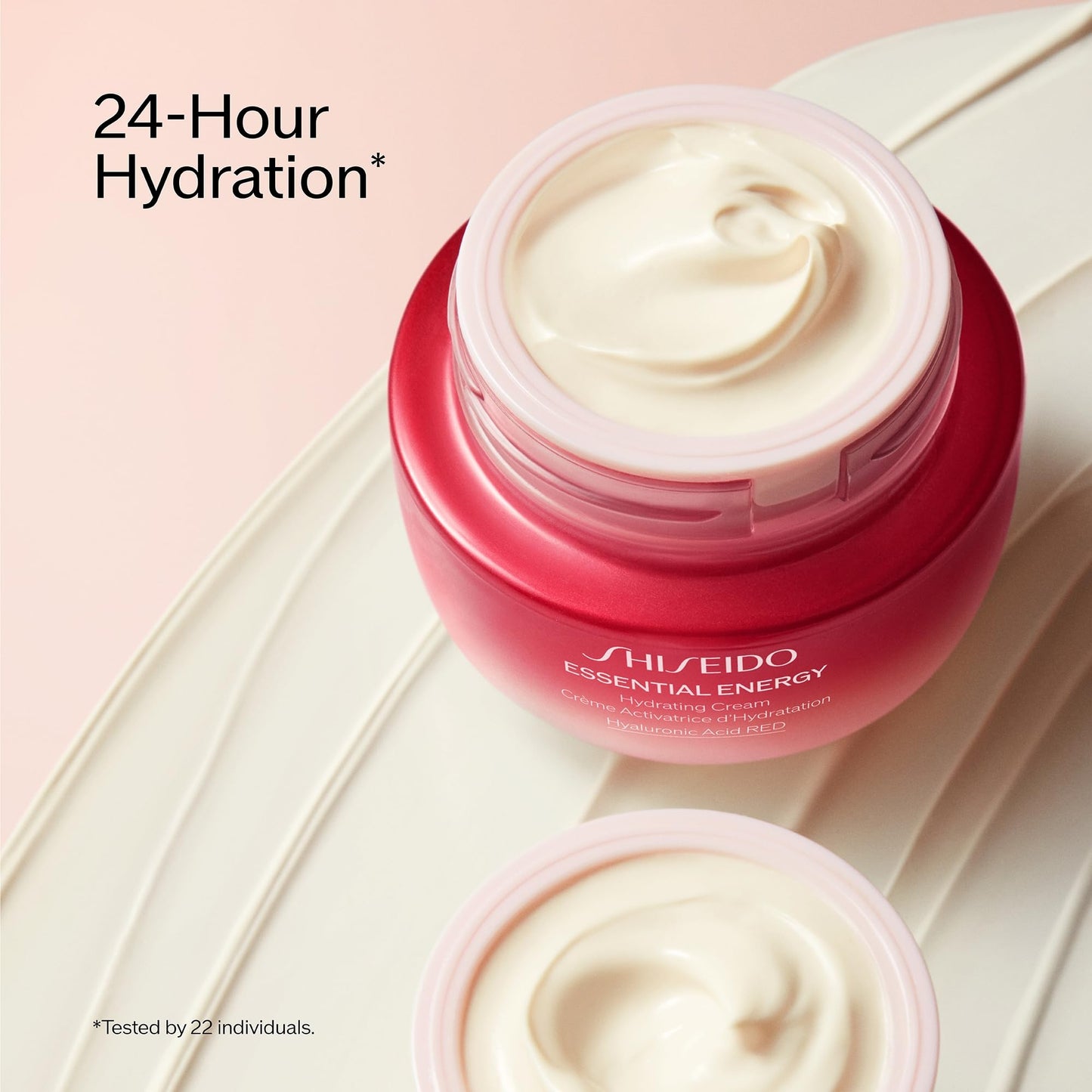 Shiseido Essential Energy Hydrating Cream Refill - 50 mL - Visibly Reduces the Look of Pores & Fine Lines - With Hyaluronic Acid