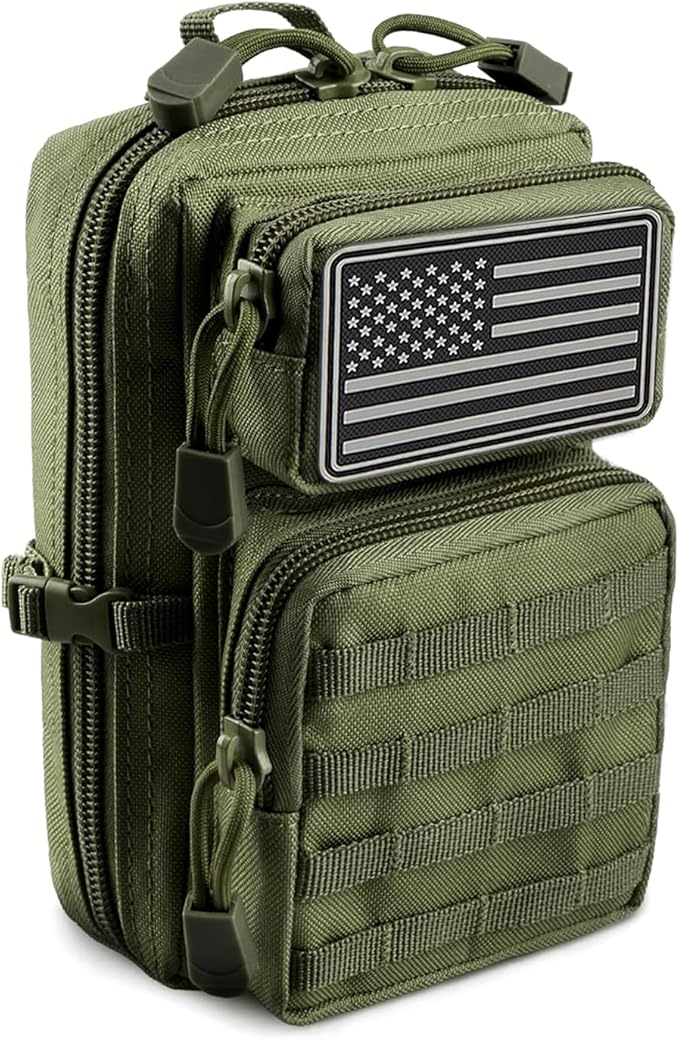 Tactical Molle Utility Pouch, EDC Tool Pouch Tactical Phone Pouches Mini Waist Pouches