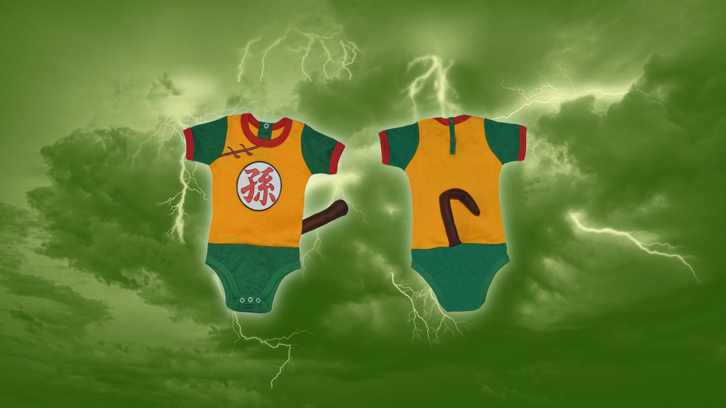 Anime Baby Clothes, Newborn Baby Boys Bodysuit Cosplay Cartoon, 3 Months