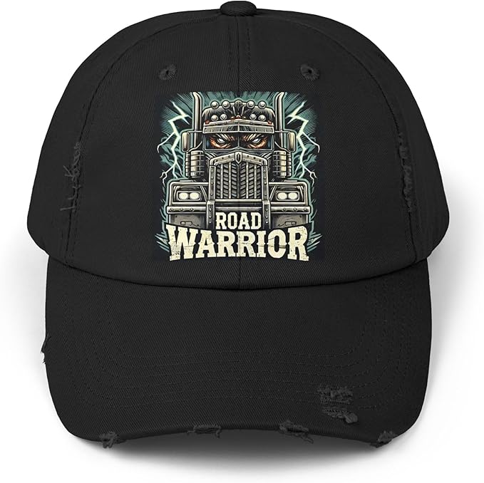 Rugged Road Warrior Hat for Truck Drivers Idea!