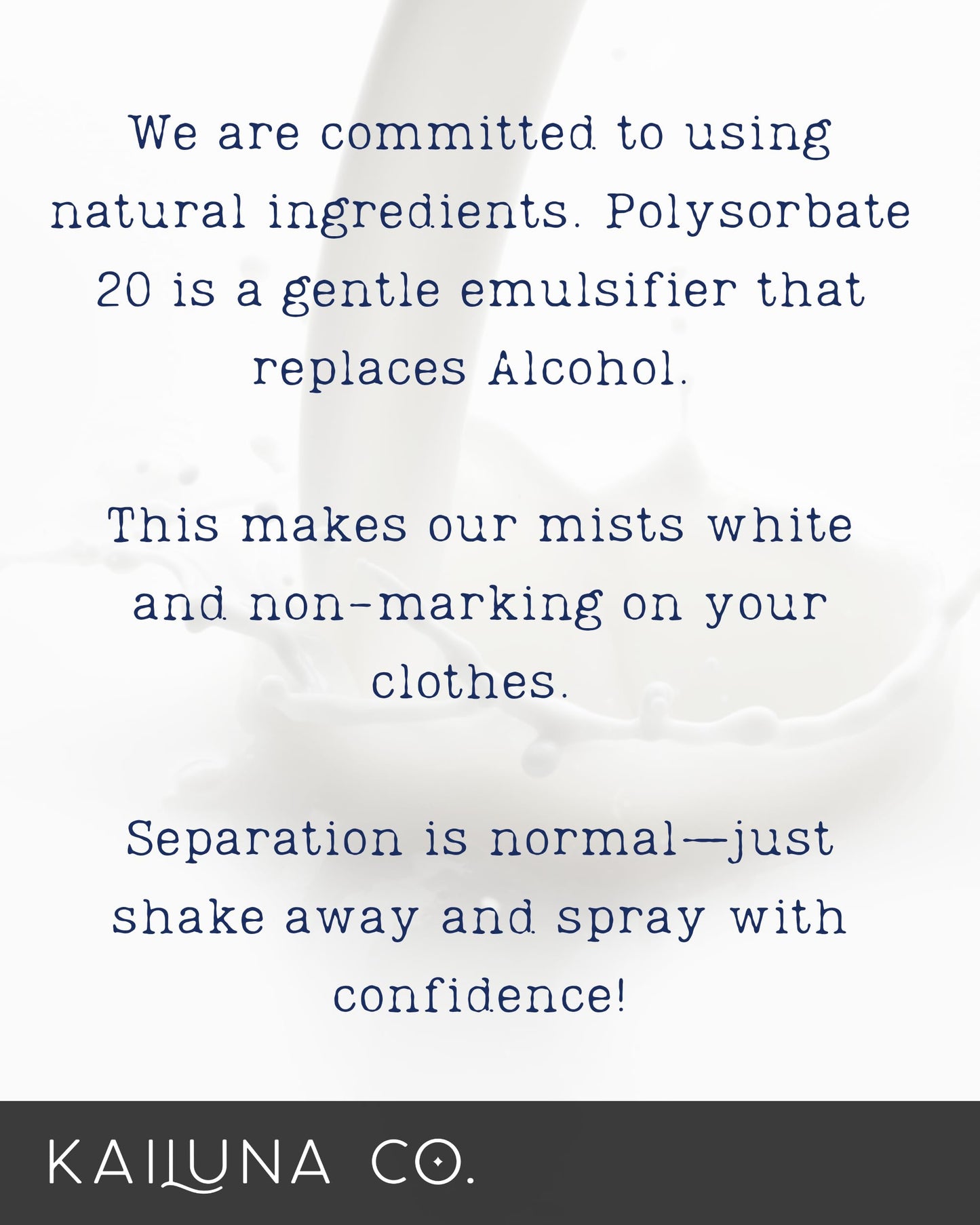 Kailuna Co. Santal Unisex Natural Hair & Body Mist Spray, Pure Essential and Fragrance Oils, Alcohol-Free, Handmade in California, 0.5Fl Oz