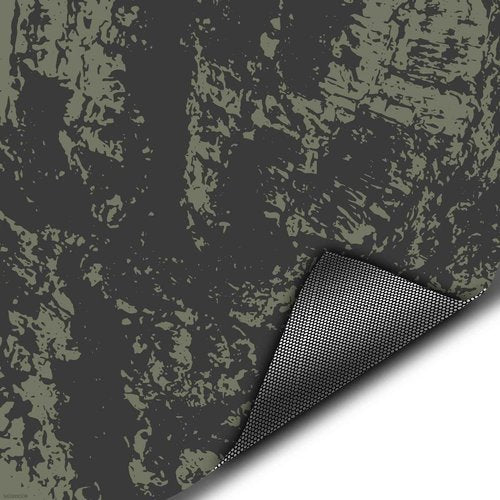 Hunting Blind Window Camo - See Through CoverTech HD Window Camo – 24” x 59” - Olive Drab Bark