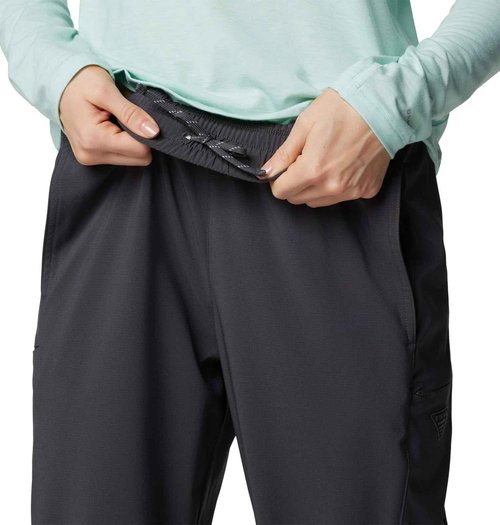 Columbia Women's PFG Uncharted Pull On Pant, Shark, Large