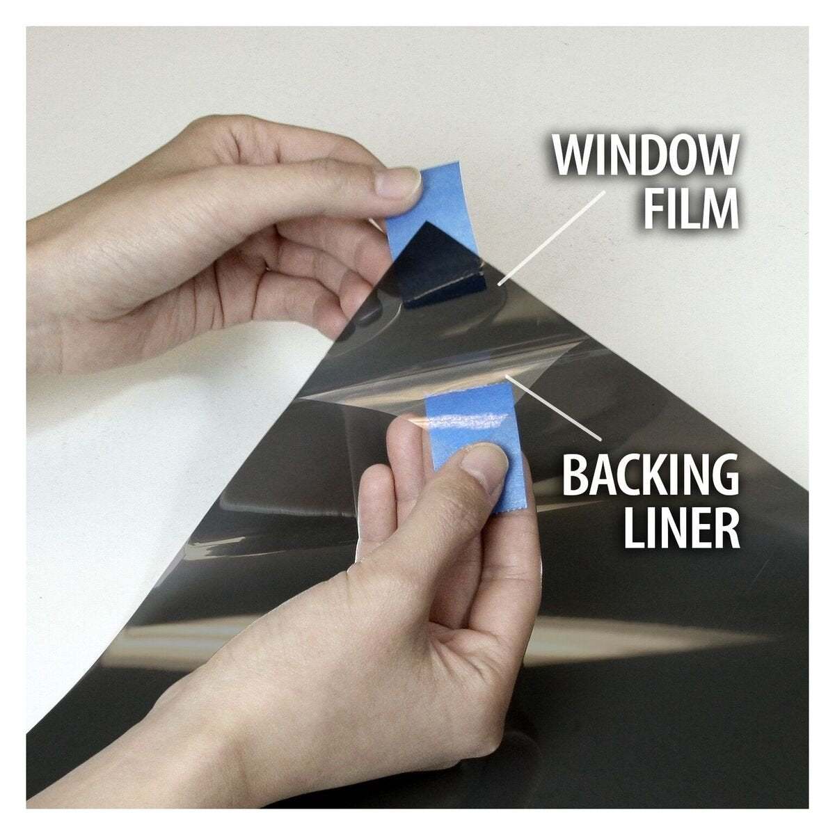 BDF NA35 Window Film Sun Control and Heat Rejection Natural Black 35 (Medium) - 48in X 12ft