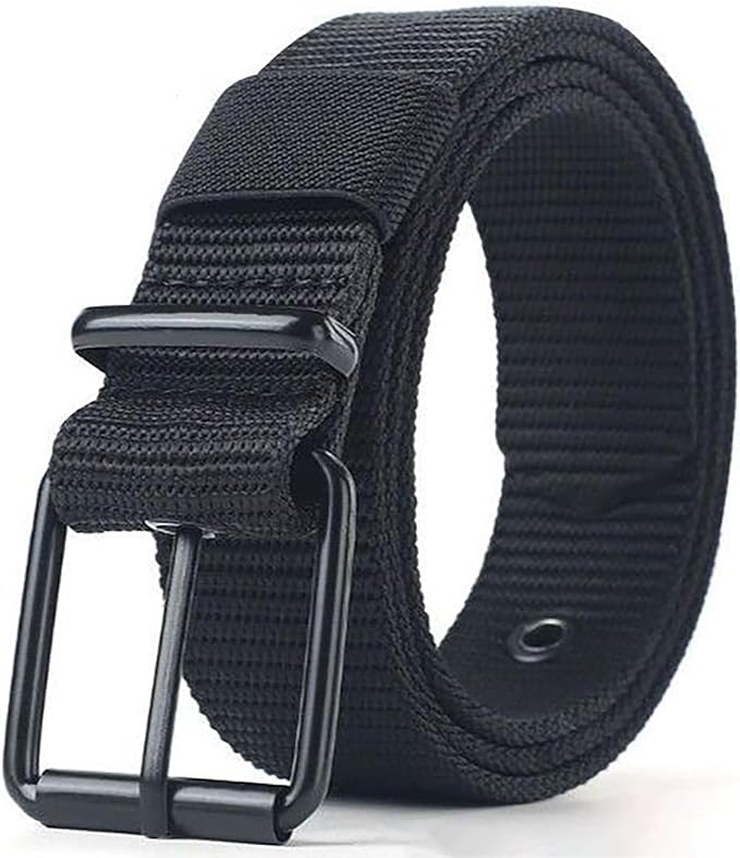 Tactical Nylon Belt for Men, Men Casual Belt for Hiking Military Rigger Work - Quick Release Outdoor Use