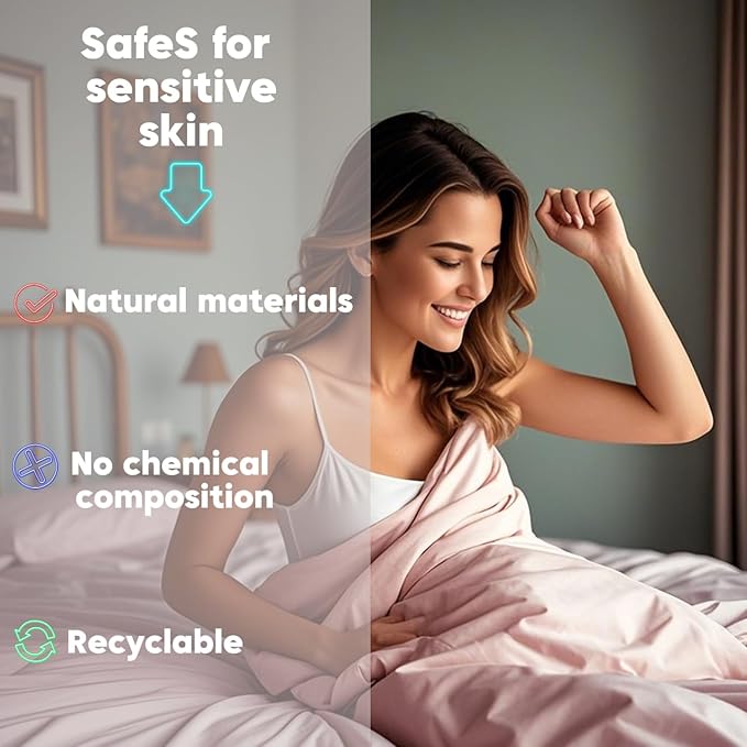 NAGS® Grounding Sheets,Grounding Bedding Sheet, Soft Cotton with Pure Silver Fitted Grounded Sheet for Improved Sleep,Pain Relief (Pink, Full,54 * 75 * 13.5inch)