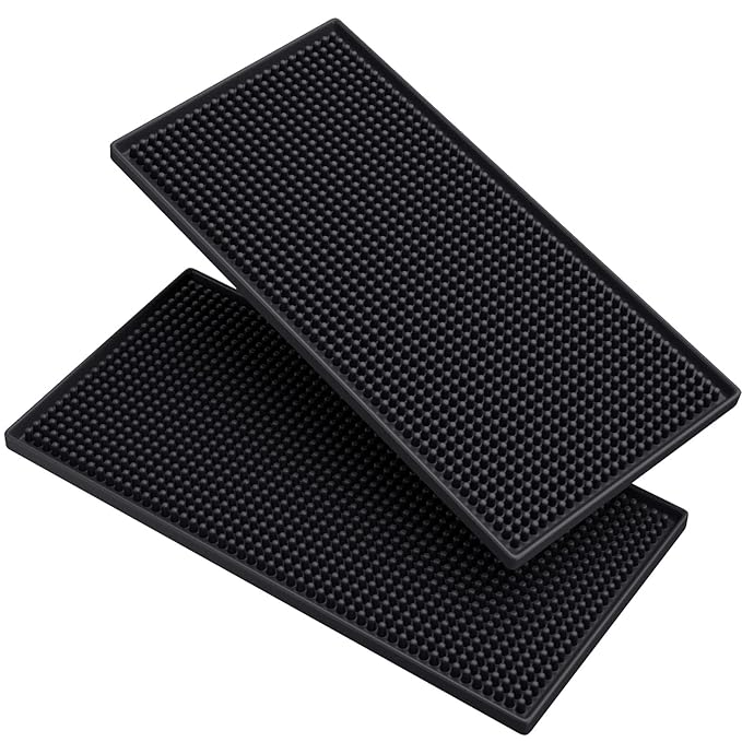 Noverlife Barber Work Station - Flexible PVC Heavy Duty Antiskid Rubber Mat for Salon, Heat-Resistant Pad for Hair Tools