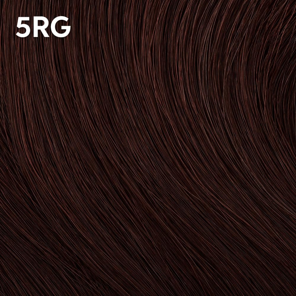 COLORCHARM Permanent Liquid Hair Color for Gray Coverage| 5RG Light Auburn | 1.4 Fl Oz