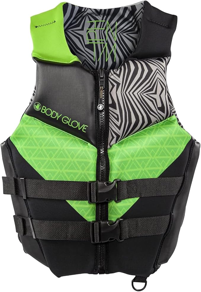 Body Glove Phantom Men's Neoprene Life Vest, USCG and Transport Canada Approved PFD, Lightweight, Great for Boating Fishin...
