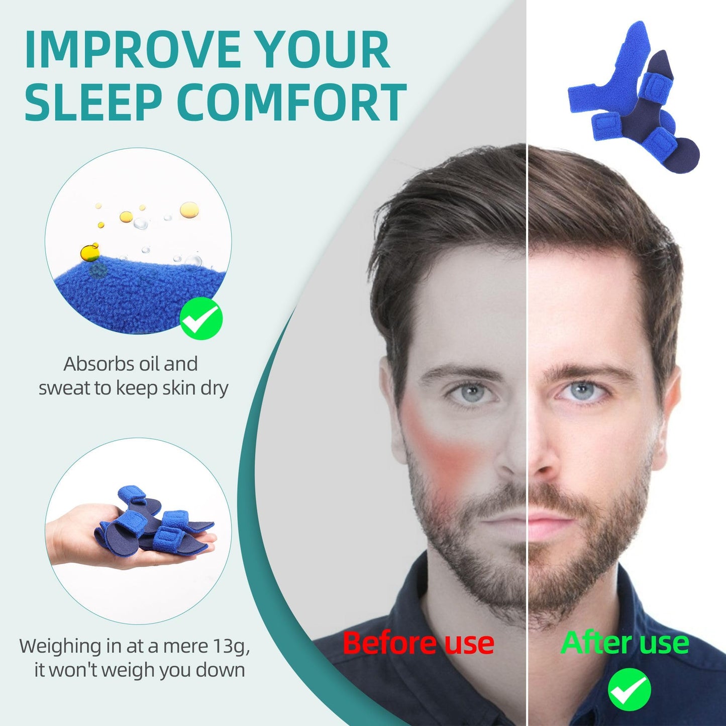 Replacement Tubing and Support Set for Airfit N20 to Airmini, Improved Exhaust Structure & Detachable Design, Lower Noise and Easier to Clean ，ItAll Supplies for CPAP Users