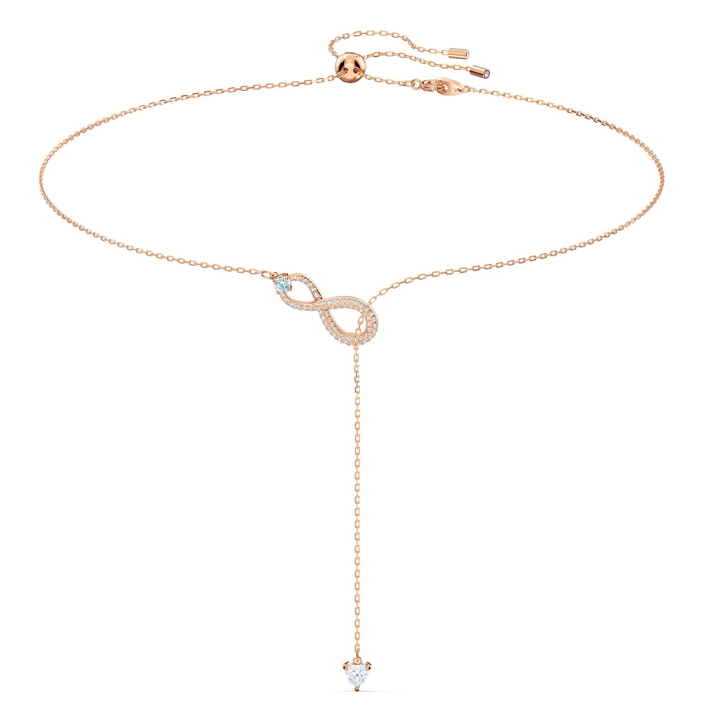 Swarovski Women's Hyperbola Crystal Jewelry Collections, Rhodium & Rose Gold Tone Finish