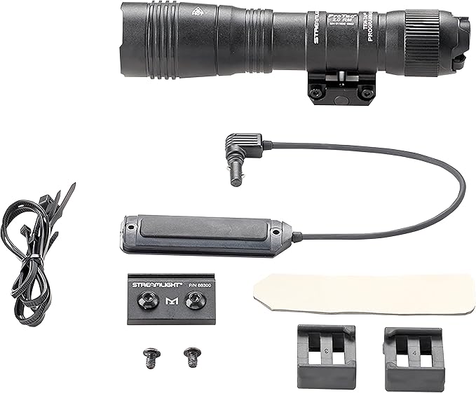 Streamlight 89009 ProTac 2.0 2000-Lumen Rail Mount High Lumen Tactical Rechargeable Long Weapon-Mounted Flashlight with St...