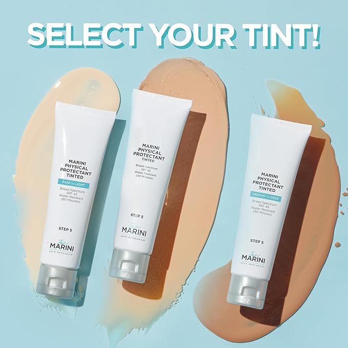 Jan Marini Skin Research, Marini Physical Protectant SPF 45 Medium To Deep, 2 Oz